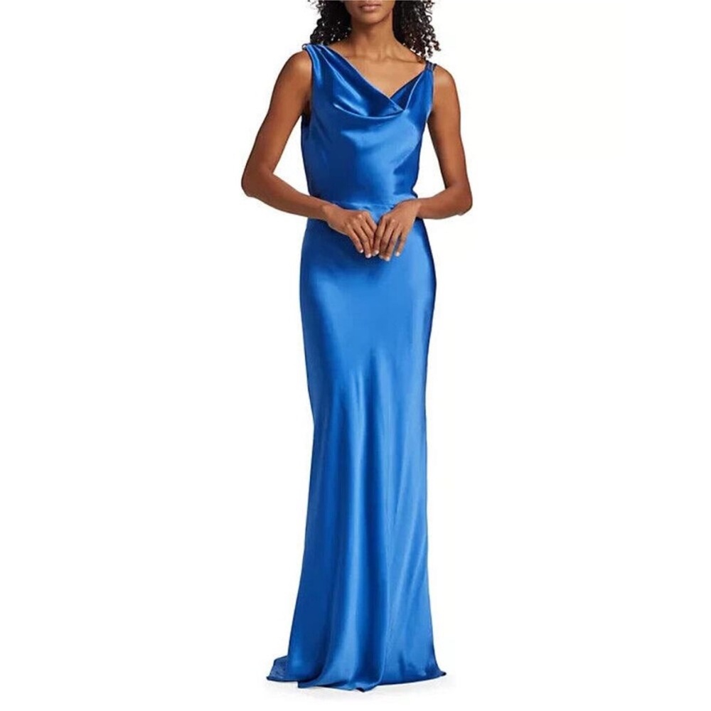 NWT Veronica Beard Sanderson Dress - Azure Blue